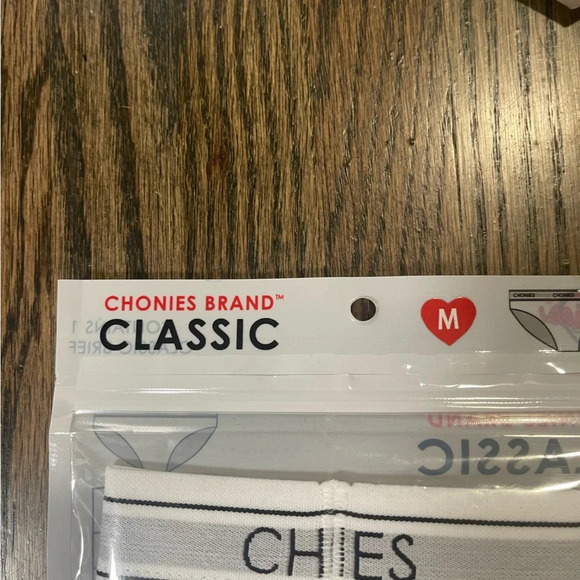 Chonies Brand Down in the DMs black undies size medium NWT - Picture 2 of 4